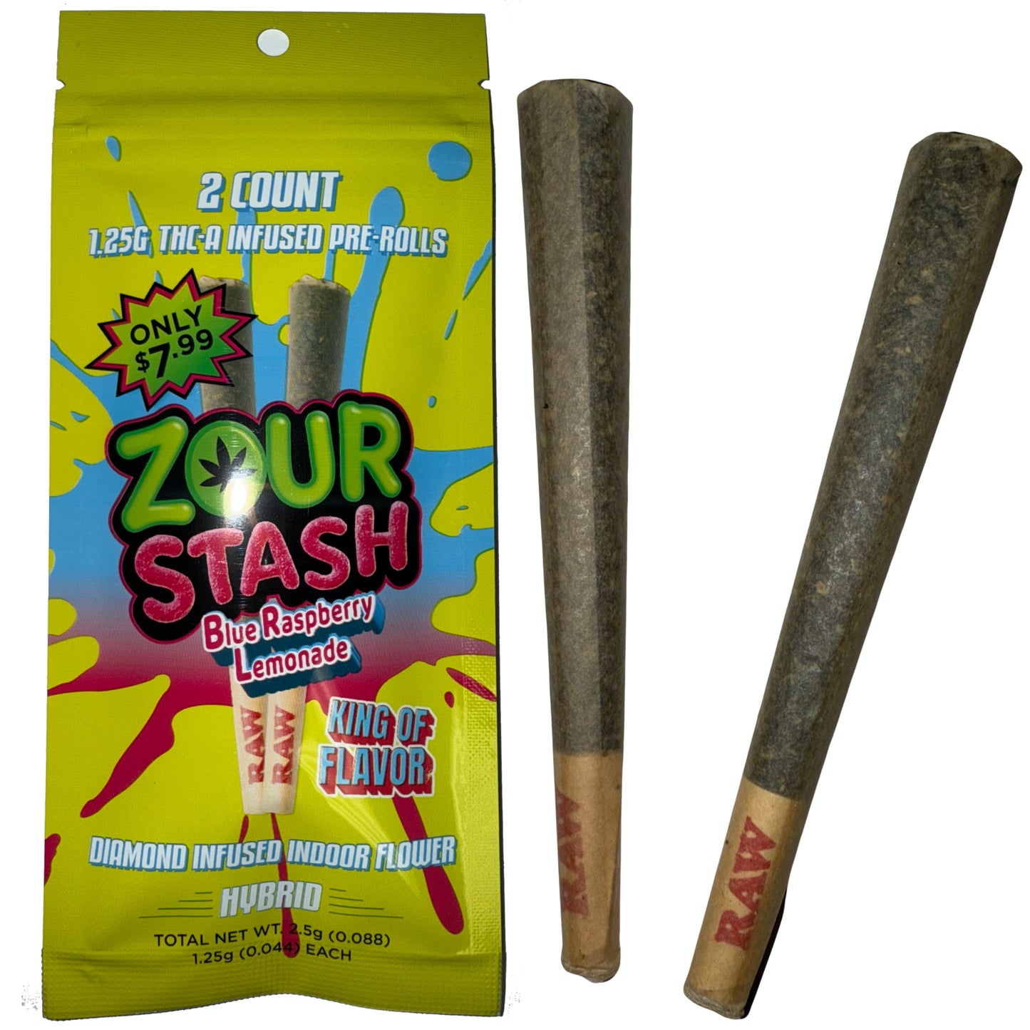 Blue Raspberry Lemonade - ZOUR STASH - H