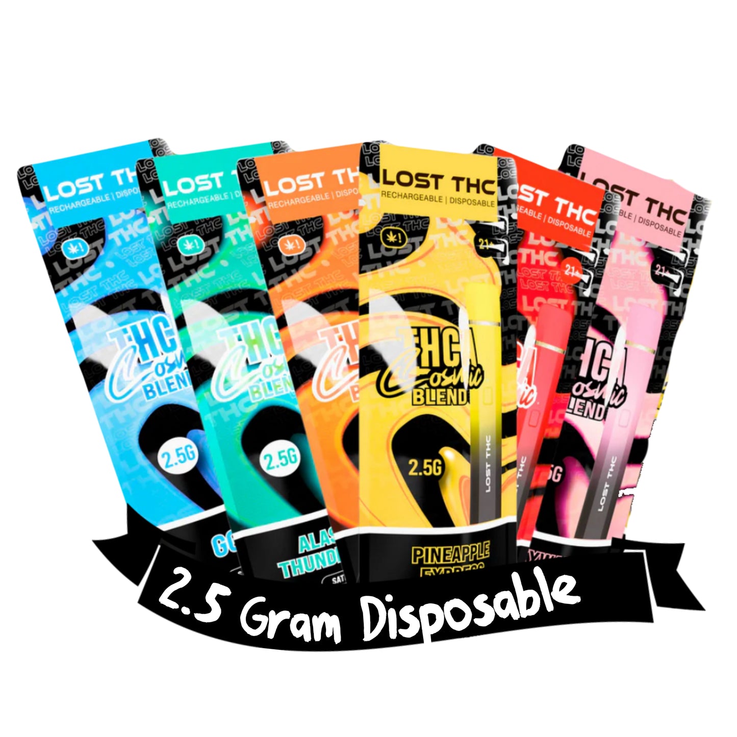 Lost THC - 2.5 Gram Disposable