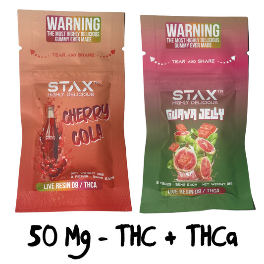 Stax 50 mg Gummies